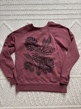 Monstera Sweatshirt Size M